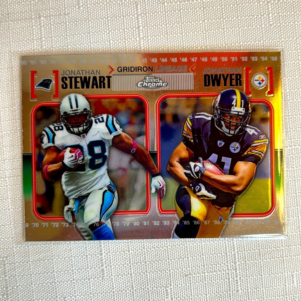 Topps Chrome Jonathan Stewart Jonathan Dwyer